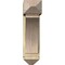 Ekena Millwork Thorton Arts and Crafts Rough Sawn Bracket w/ Offset Brace, Douglas Fir, 8"W x 26"D x 30"H BKT0806X26X30THR03RDF - alternate 4
